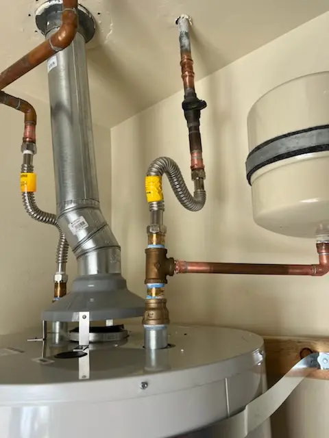 Water heater installation and plumbing repair in Cedar Lake